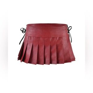 NWOT I.AM.GIA Kari Skort in Red